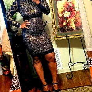 Black and Gold party dress